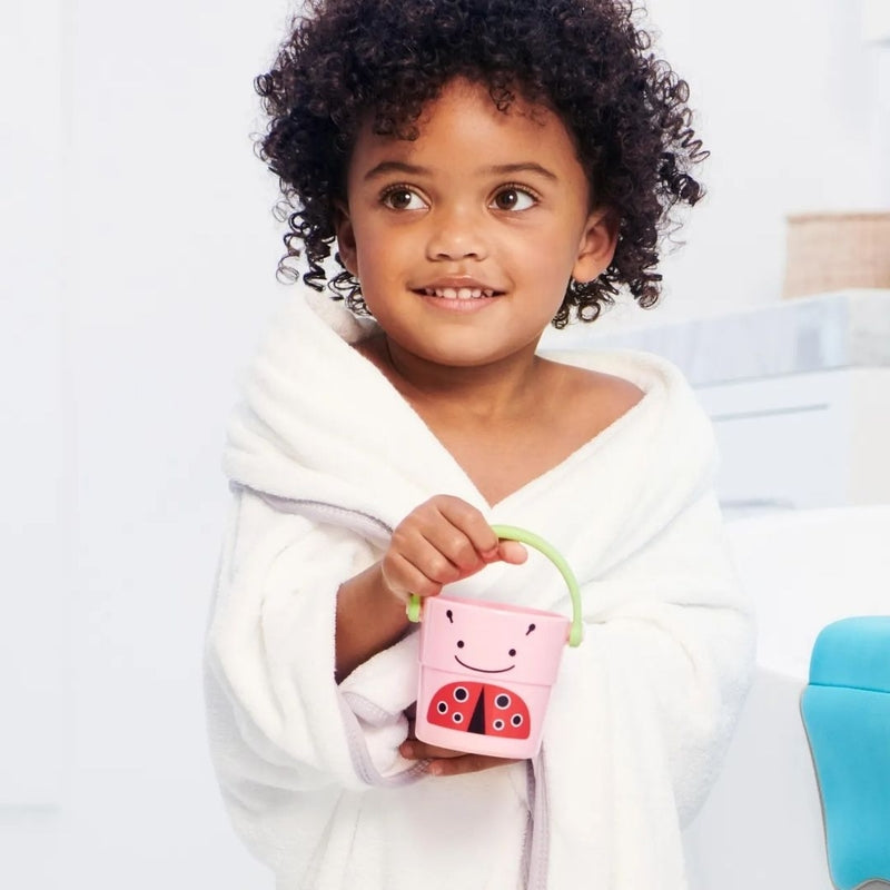 Zoo Stack and Pour Bath Buckets