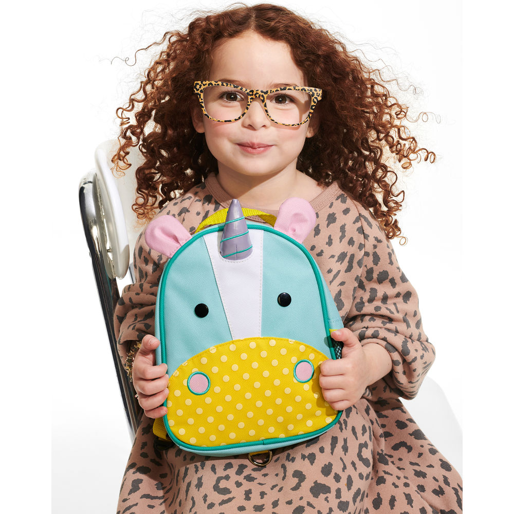 Zoo Mini Backpack with Reins - Eureka Unicorn