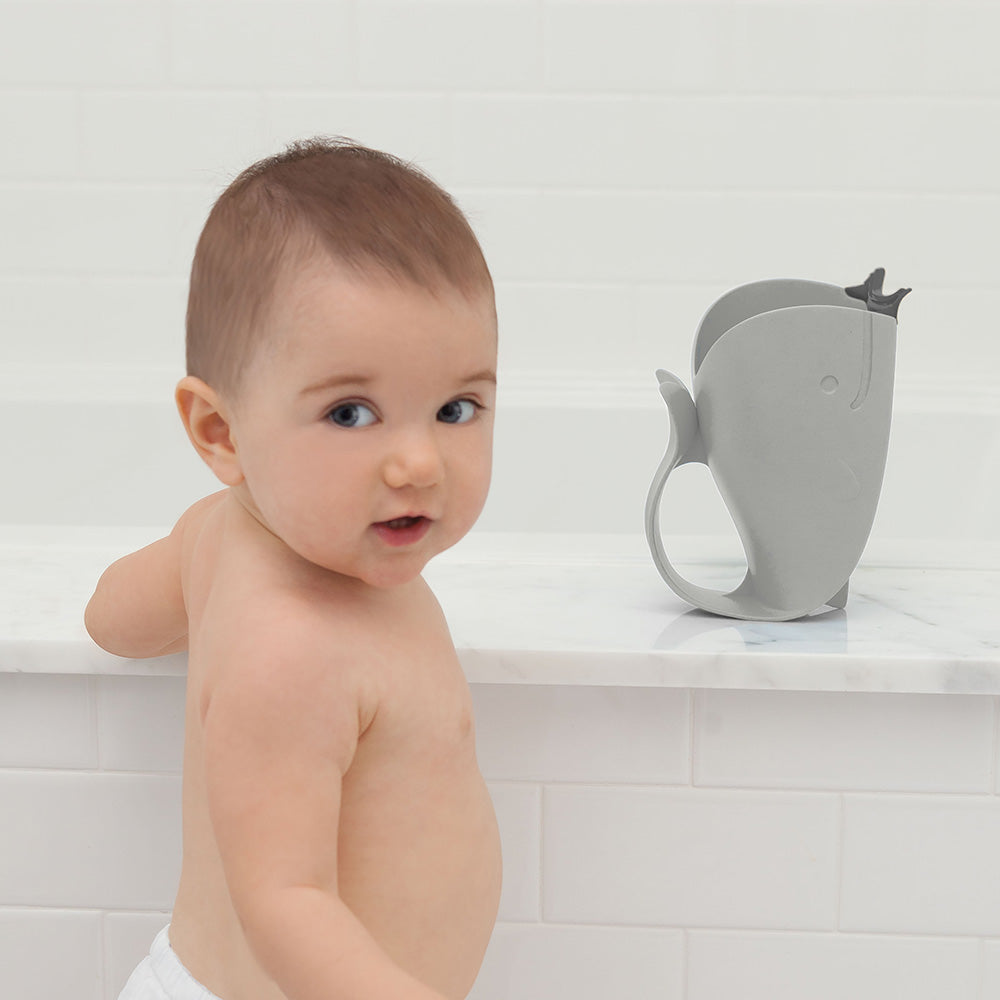 Skip Hop Moby Waterfall Bath Rinser - Grey (3)