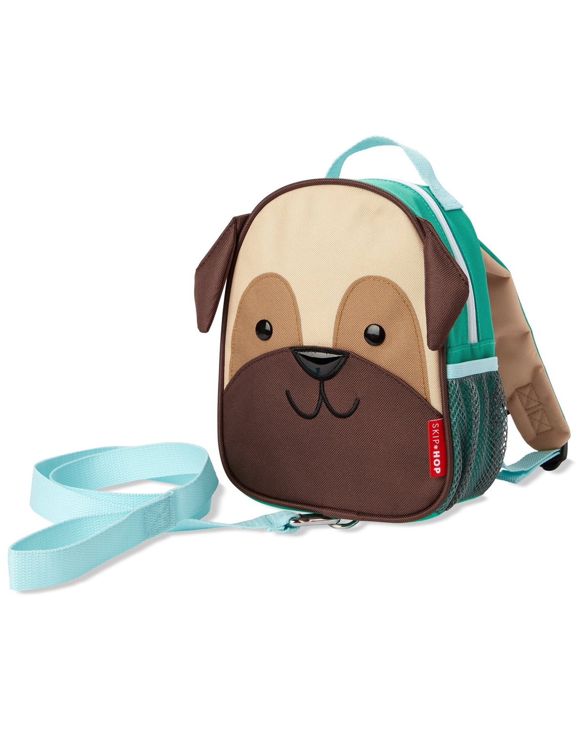 Zoo Mini Backpack with Reins - Preston Pug
