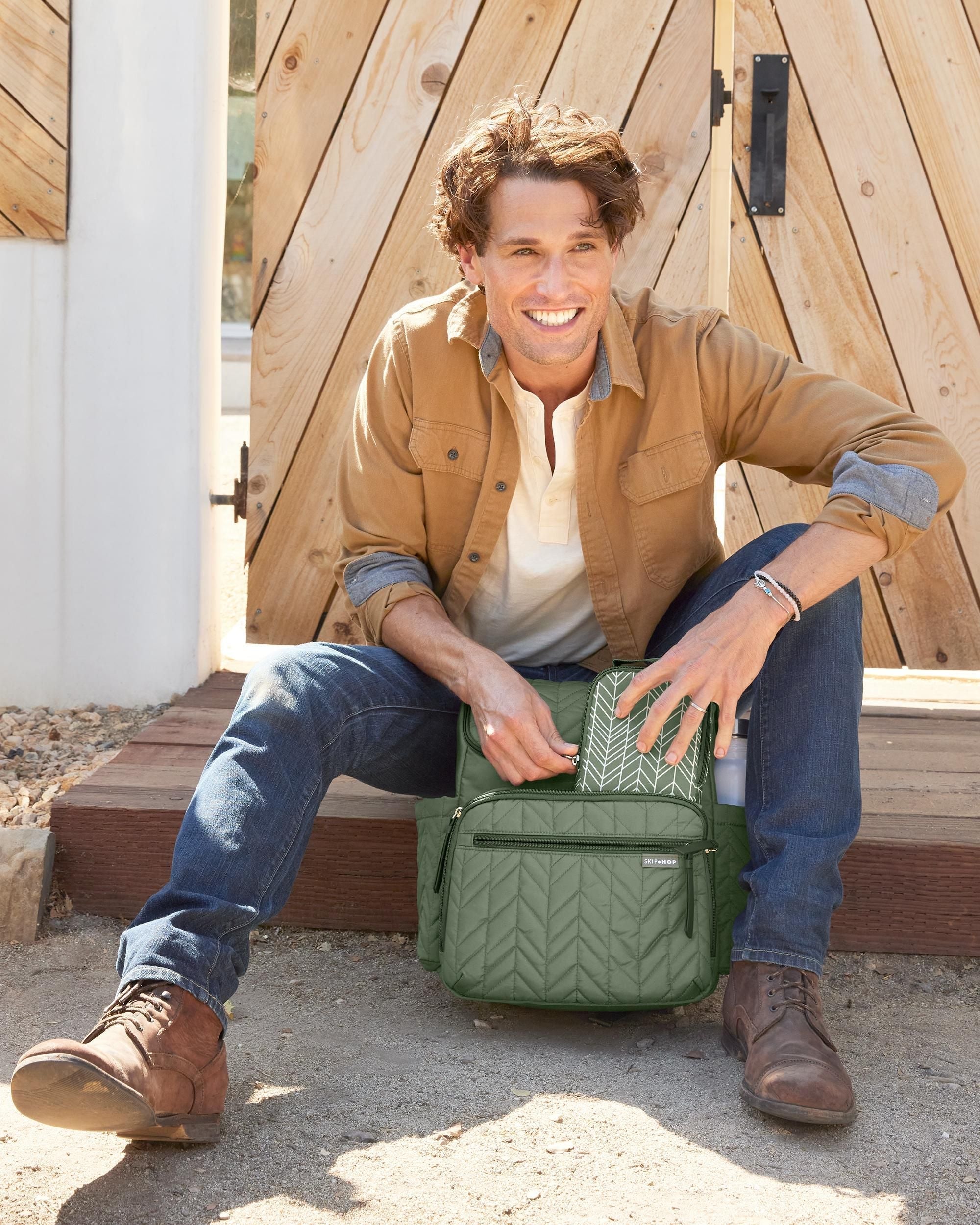Forma Nappy Bag Backpack - Sage