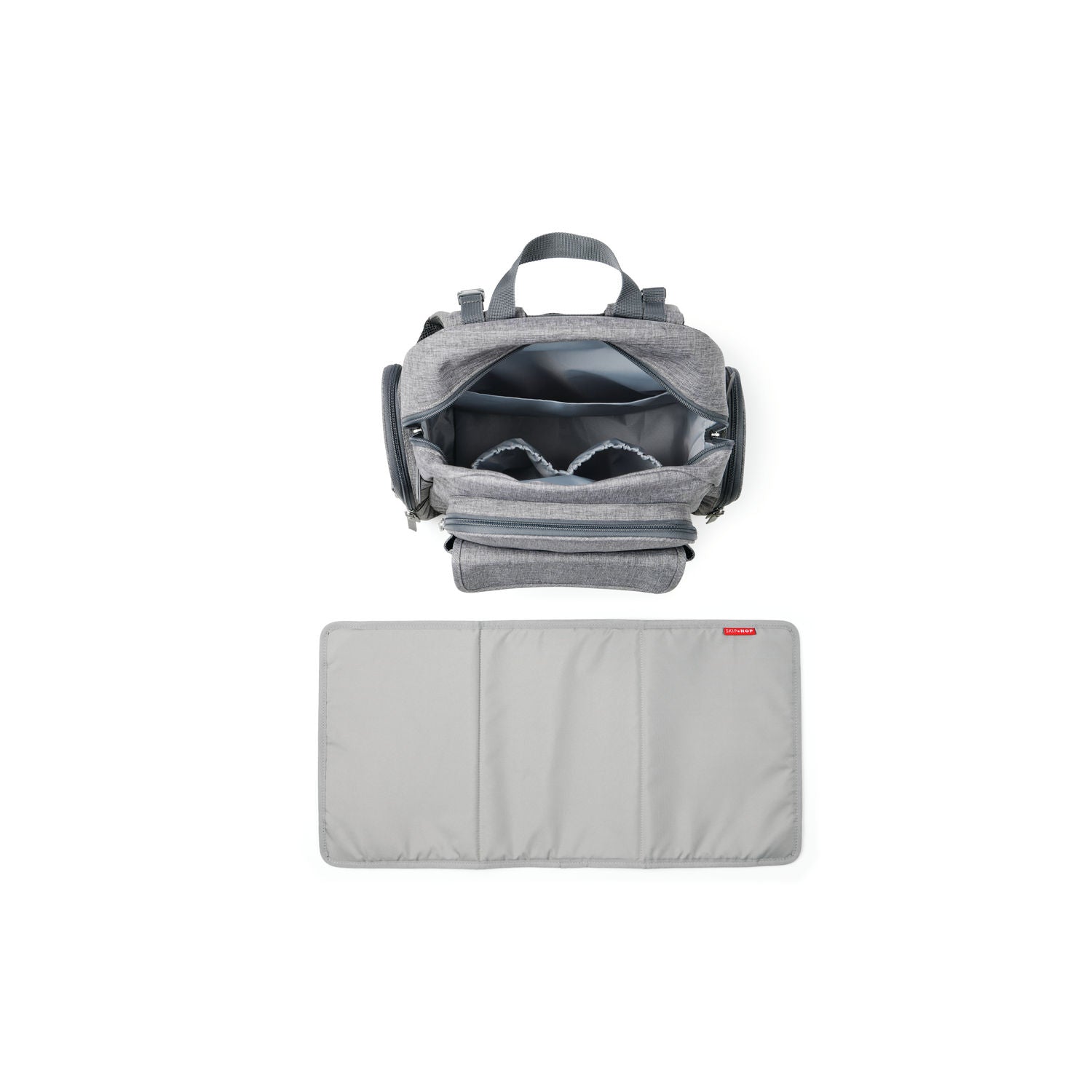 Skip Hop Luna Nappy Backpack - Heather Grey