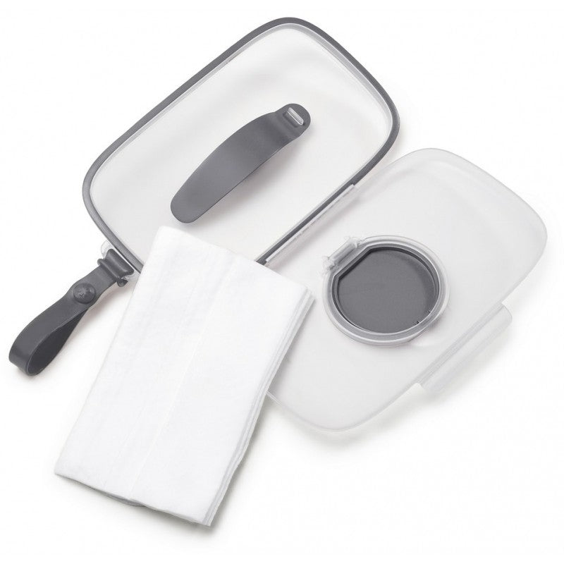 Skip Hop Grab & Go Perfect Seal Wipes Case-Grey