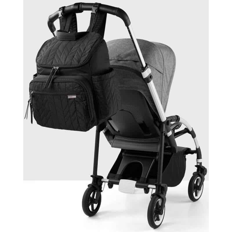 Forma Backpack Nappy Bag - Black