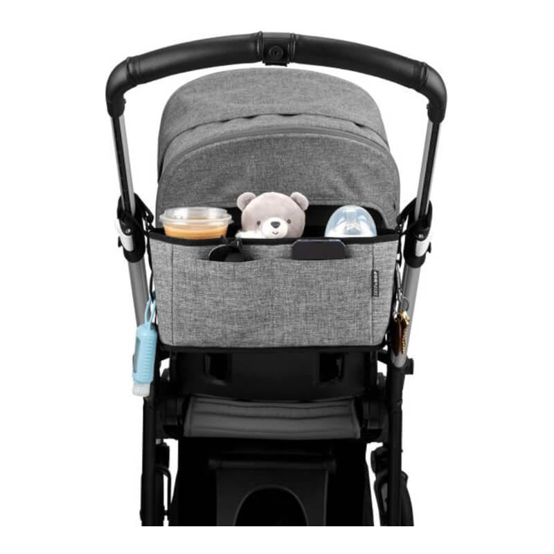 Skip Hop Grab & Go Ultra Stroller Organiser - Grey Melange