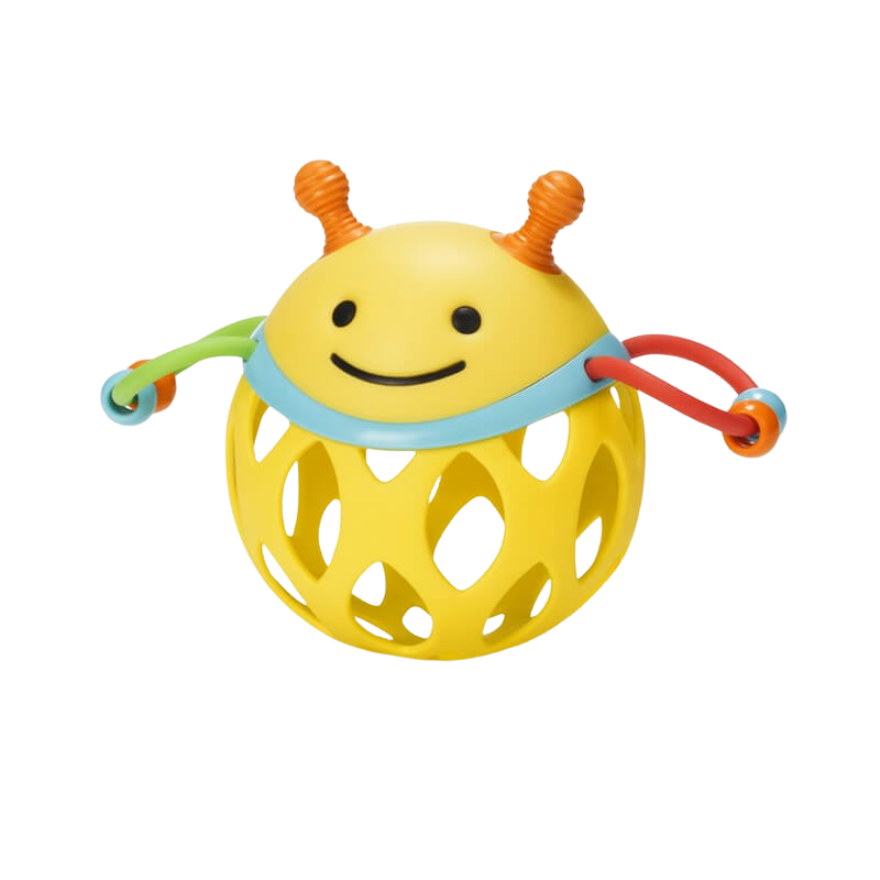 Explore & More Roll Around Rattle - Bee