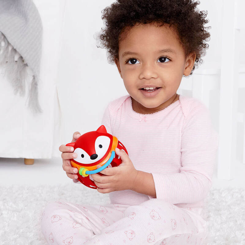 Skip Hop Explore & More Roll-Around Rattles - Fox