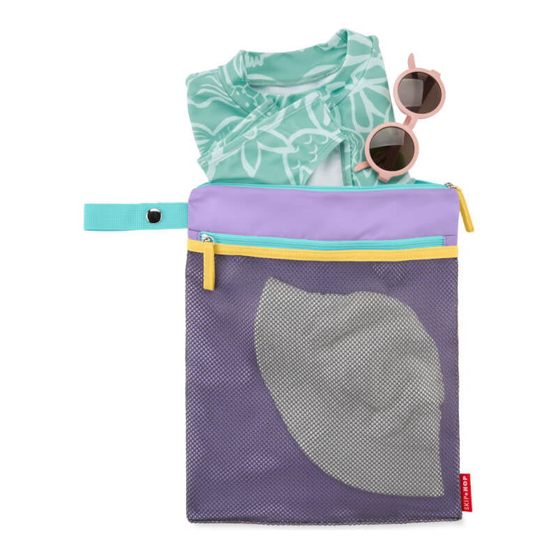 Skip Hop Spark Style Wet Bag - Purple/Pink