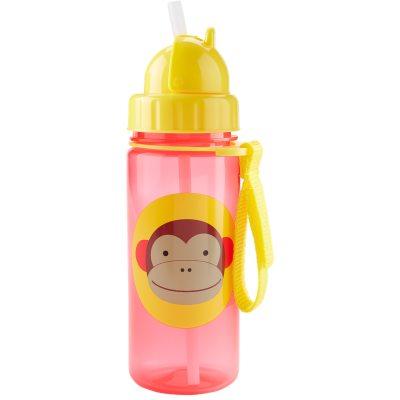 Skip Hop Zoo PP Straw Bottle 390ml