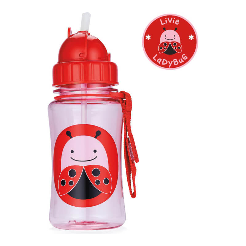 Skip Hop Zoo Straw Bottle