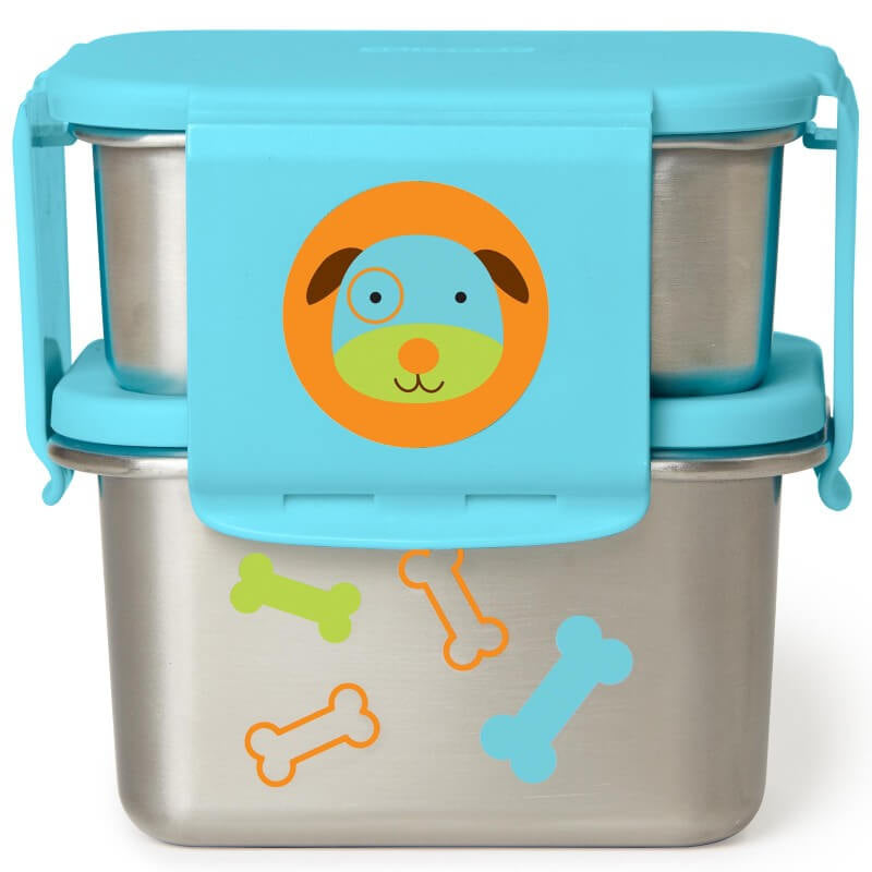 Skip Hop Zoo Stainless Steel Lunch Kit