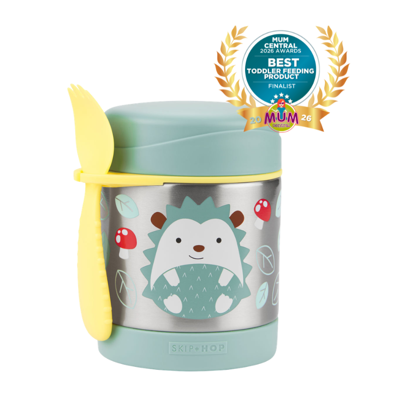 Zoo Insulated Food Jar - Hedgehog