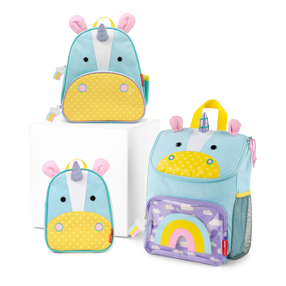 Eureka Unicorn Zoo Mini Backpack with Reins