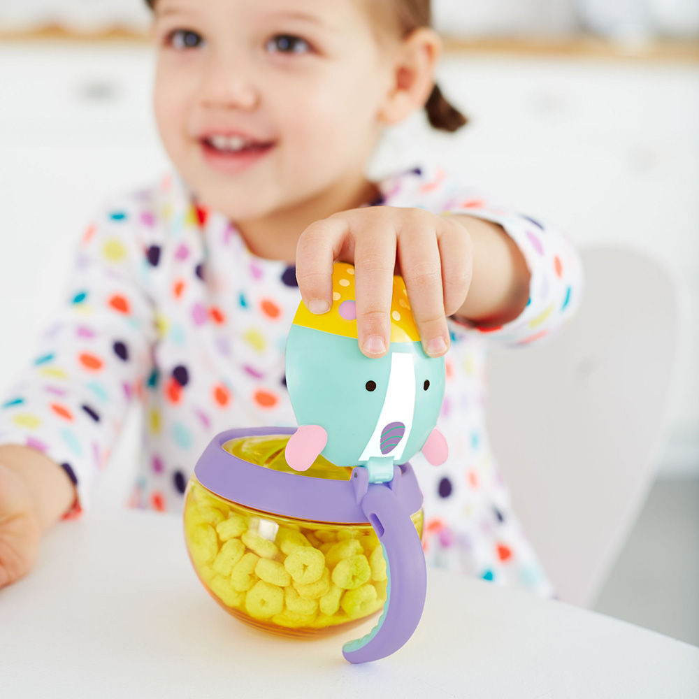 Eureka Unicorn Zoo Snack Cup