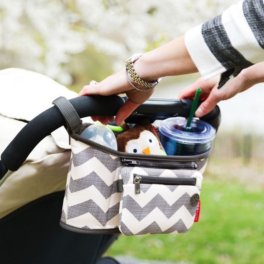 Skip Hop Grab & Go Stroller Organiser - Chevron (2)