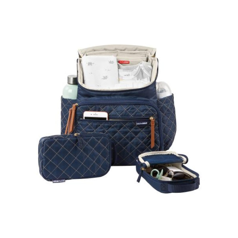 Forma Nappy Bag Backpack - Navy