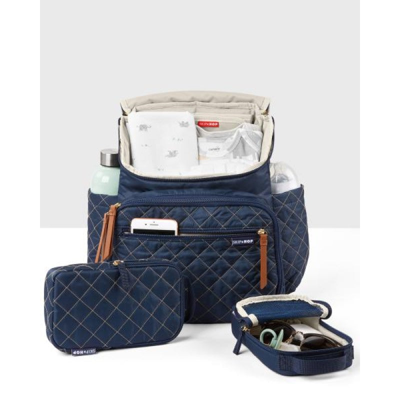Forma Nappy Bag Backpack - Navy