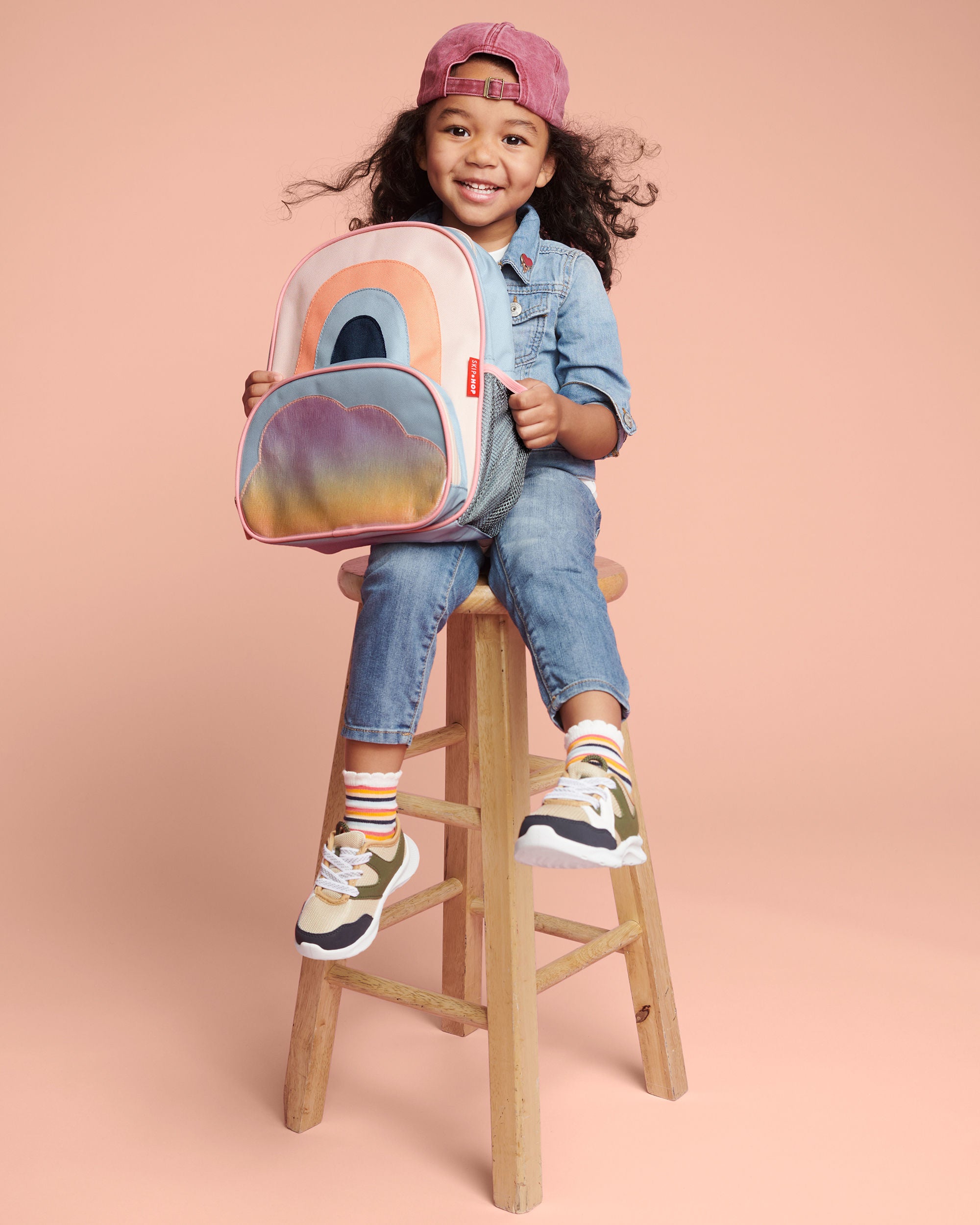 Rainbow Spark Style Little Kid Backpack