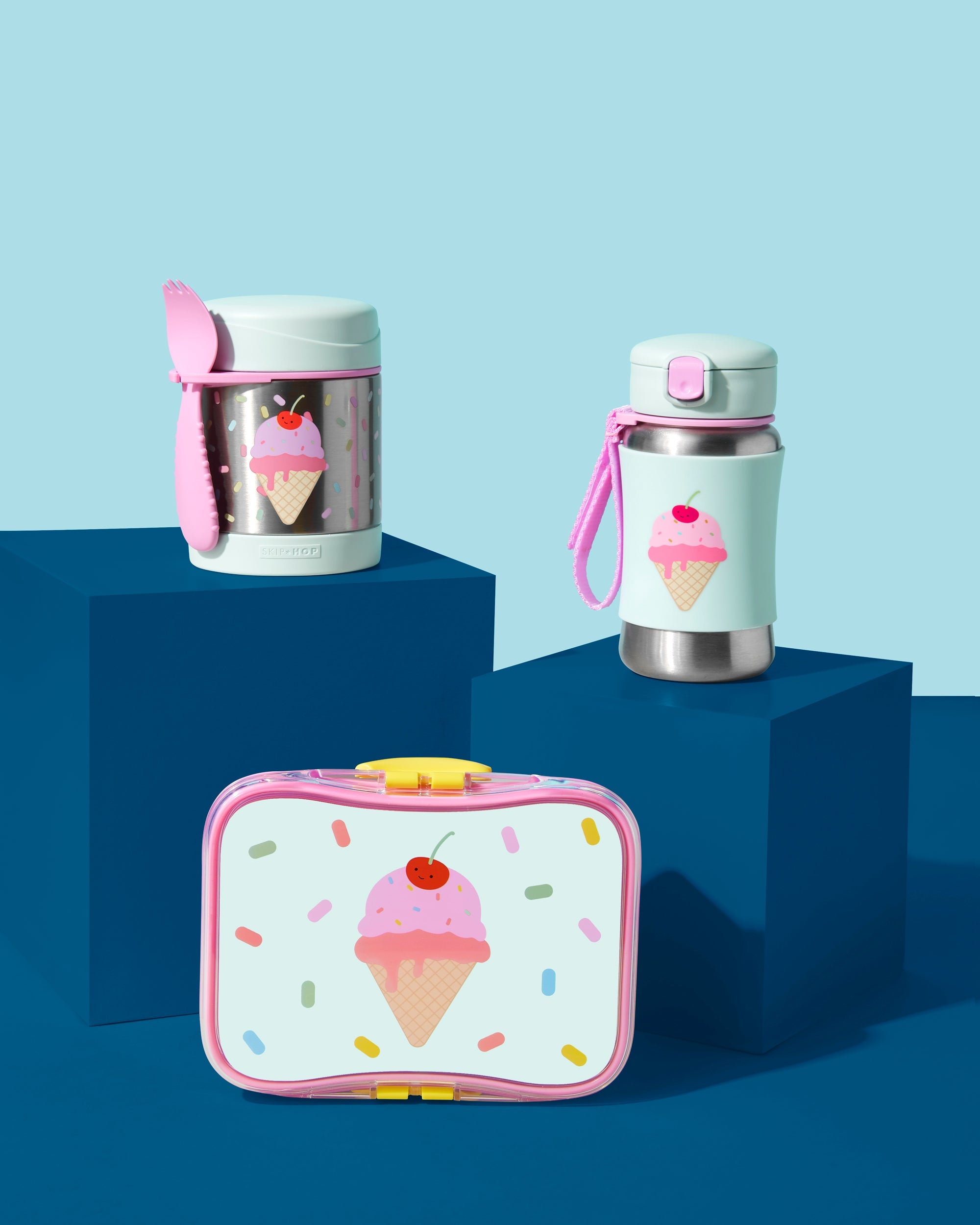 Ice Cream Spark Style Insulated Food Jar