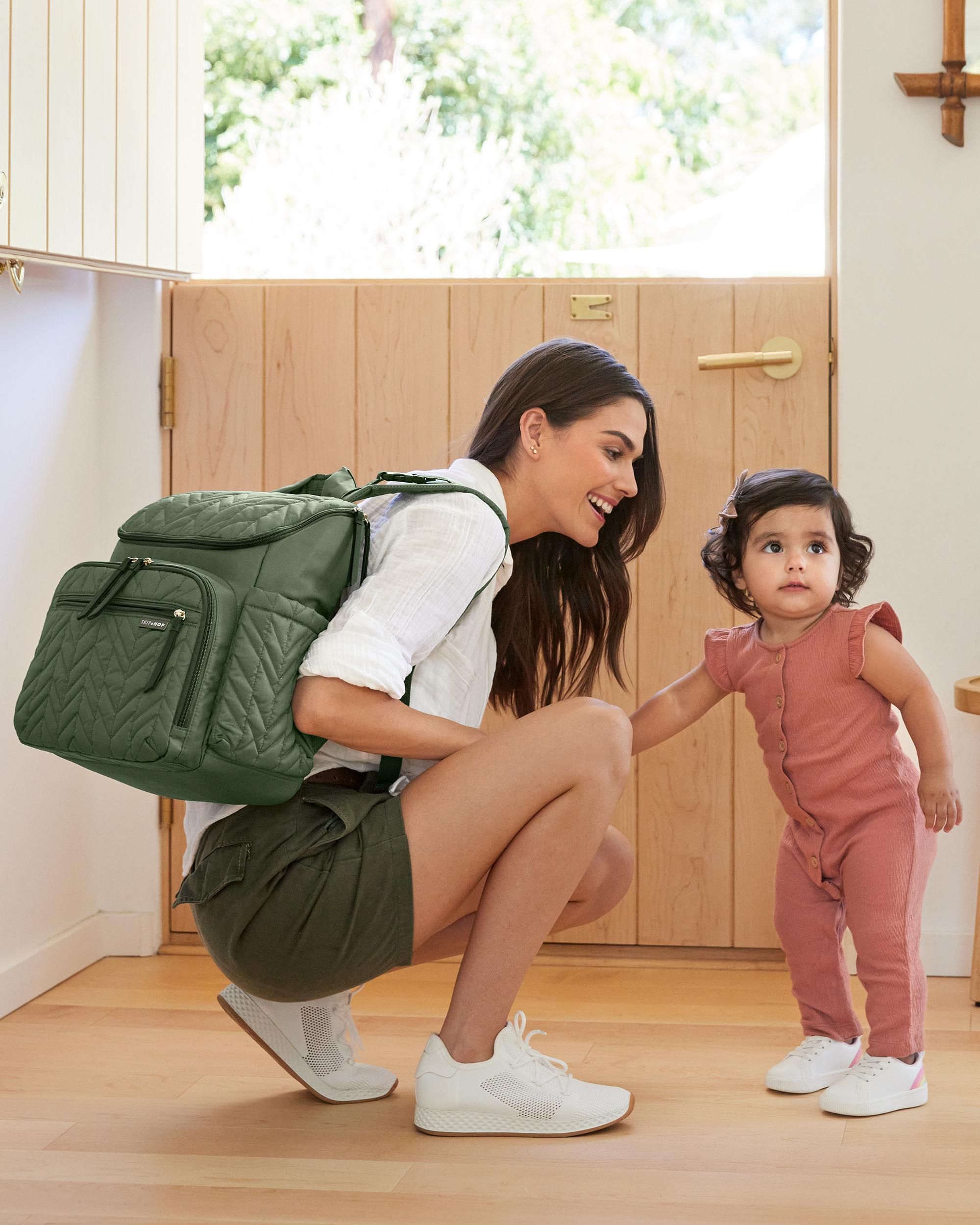 Forma Nappy Bag Backpack - Sage