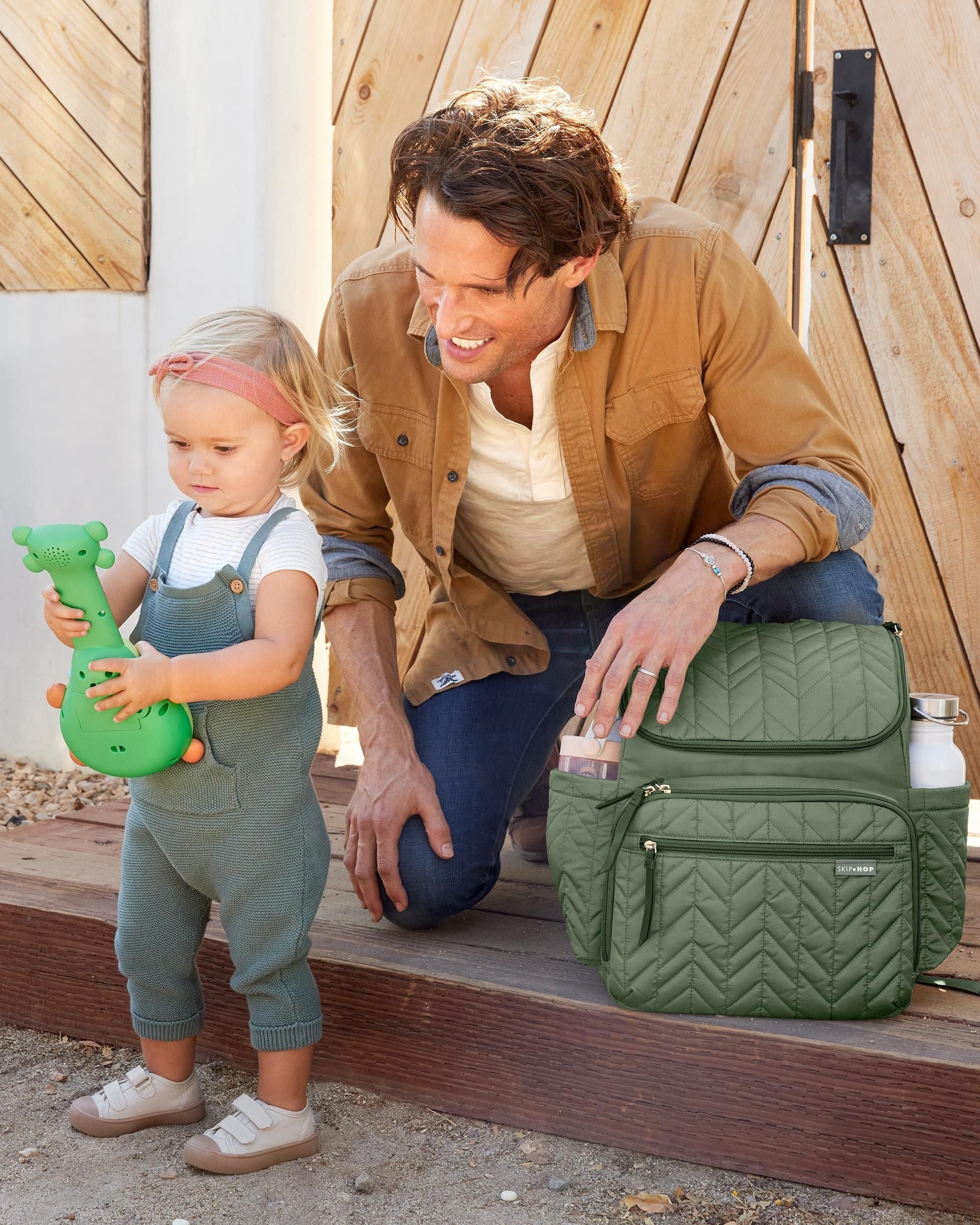 Forma Nappy Bag Backpack - Sage