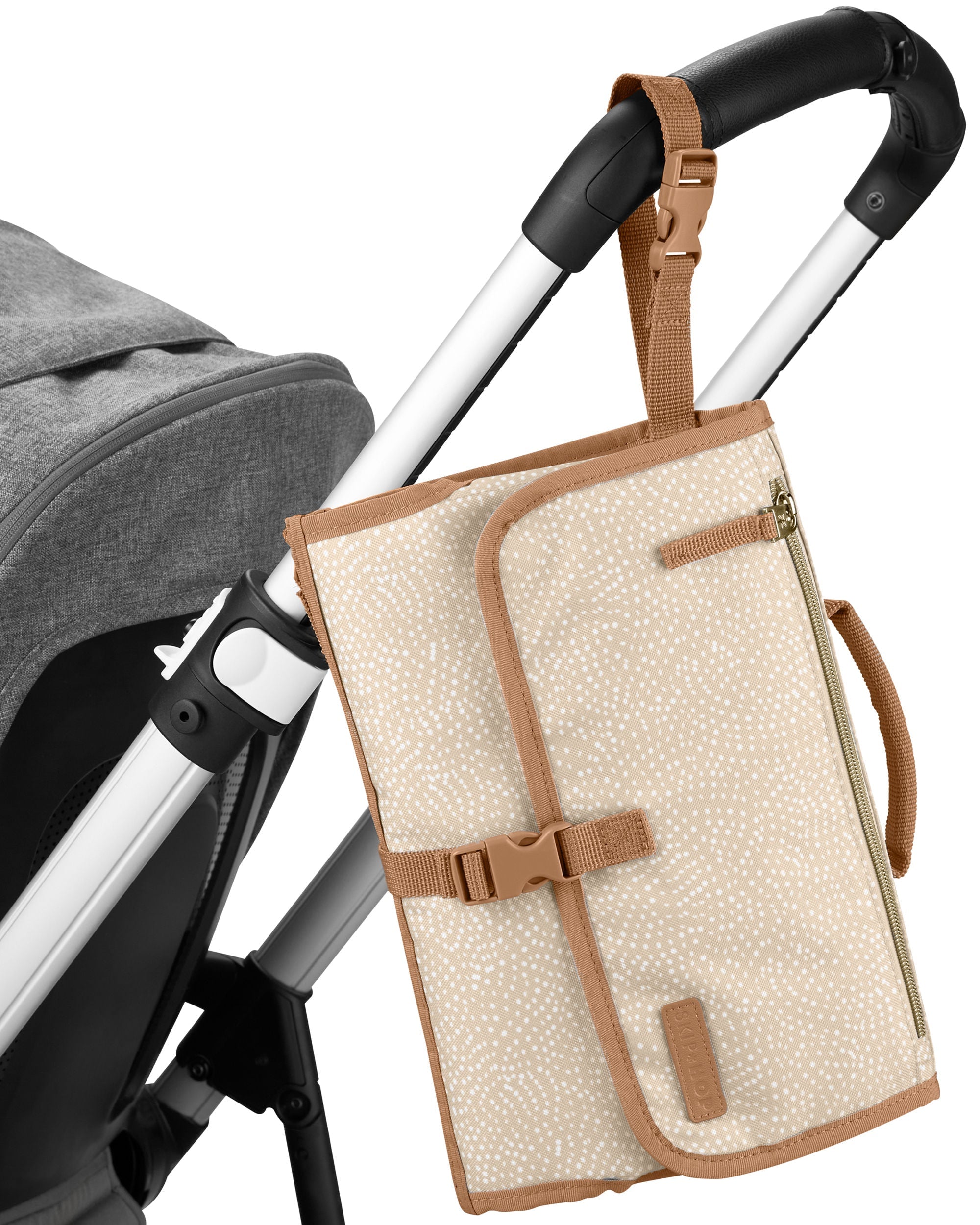 Beige Swirl Dot Pronto Signature Changing Station