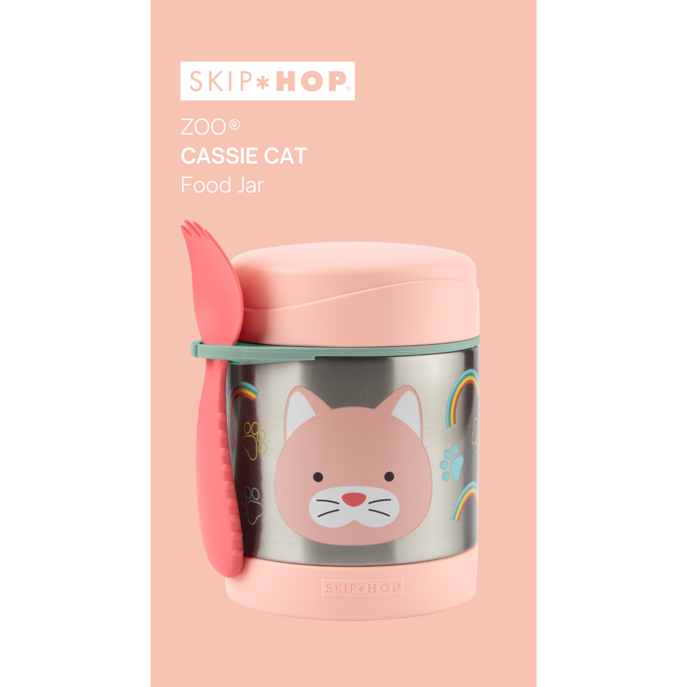 Catie Cat Zoo Insulated Food Jar