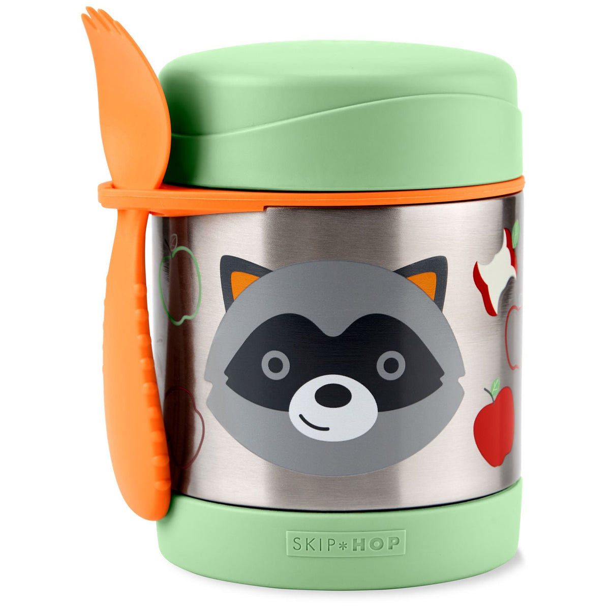 Zoo Insulated Food Jar - Rudy Raccoon