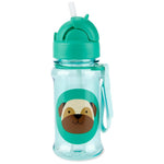 Zoo Tritan Renew Straw Bottle - Preston Pug