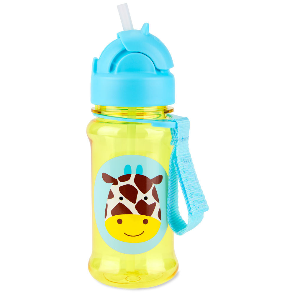 Zoo Tritan Renew Straw Bottle - Jules Giraffe