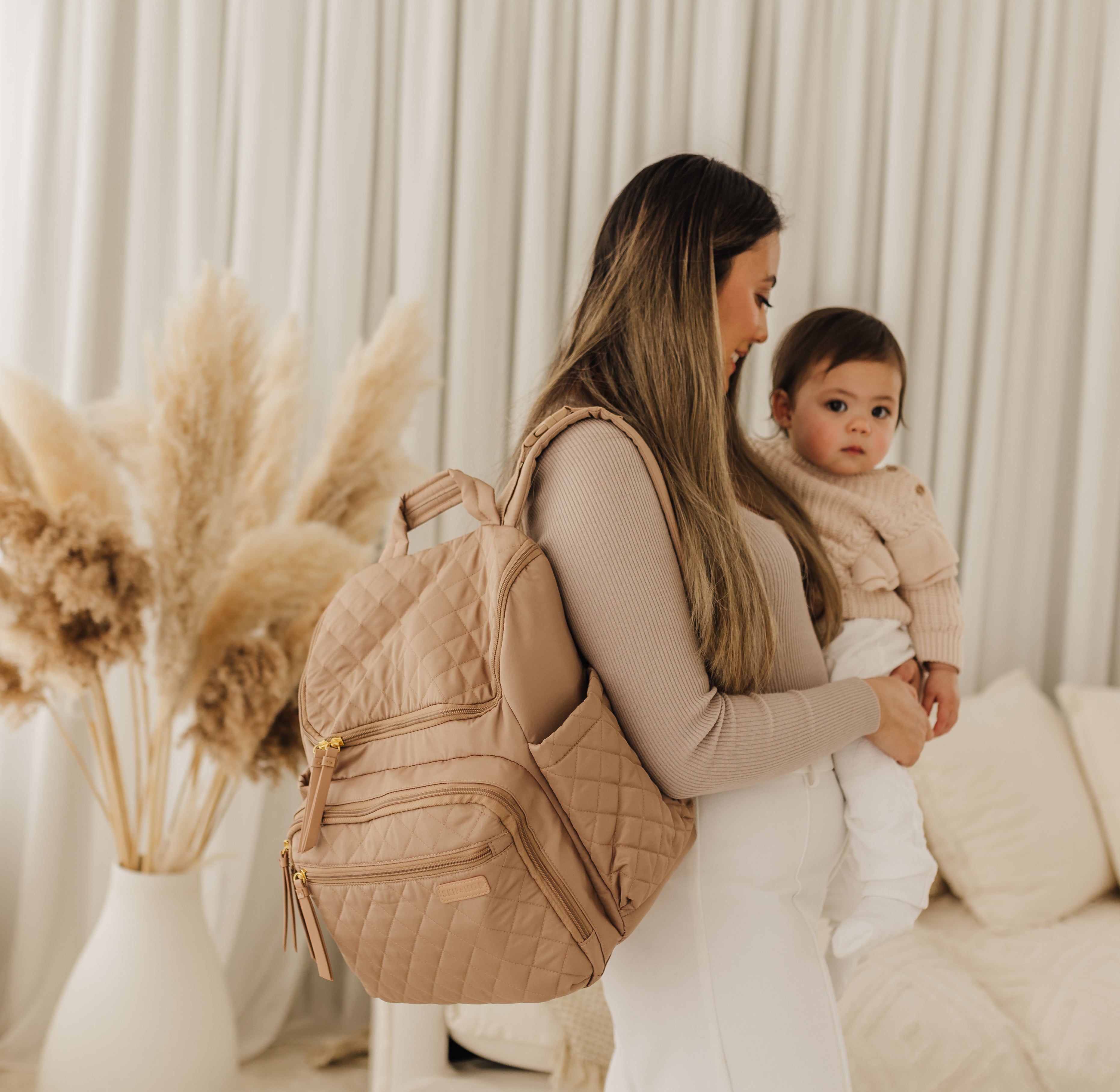 Forma Nappy Bag Backpack - Camel