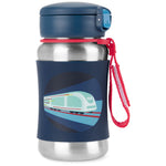 Spark Style Stainless Steel Straw Bottle - Train