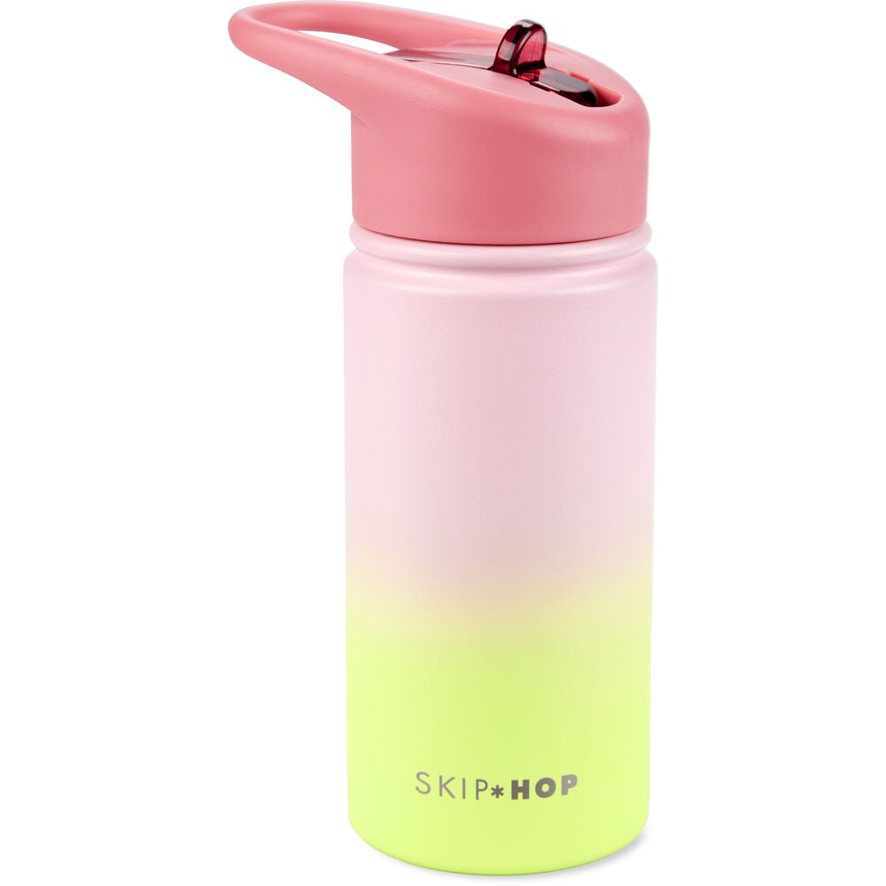 Ombre Pink Wander Stainless Steel Water Bottle