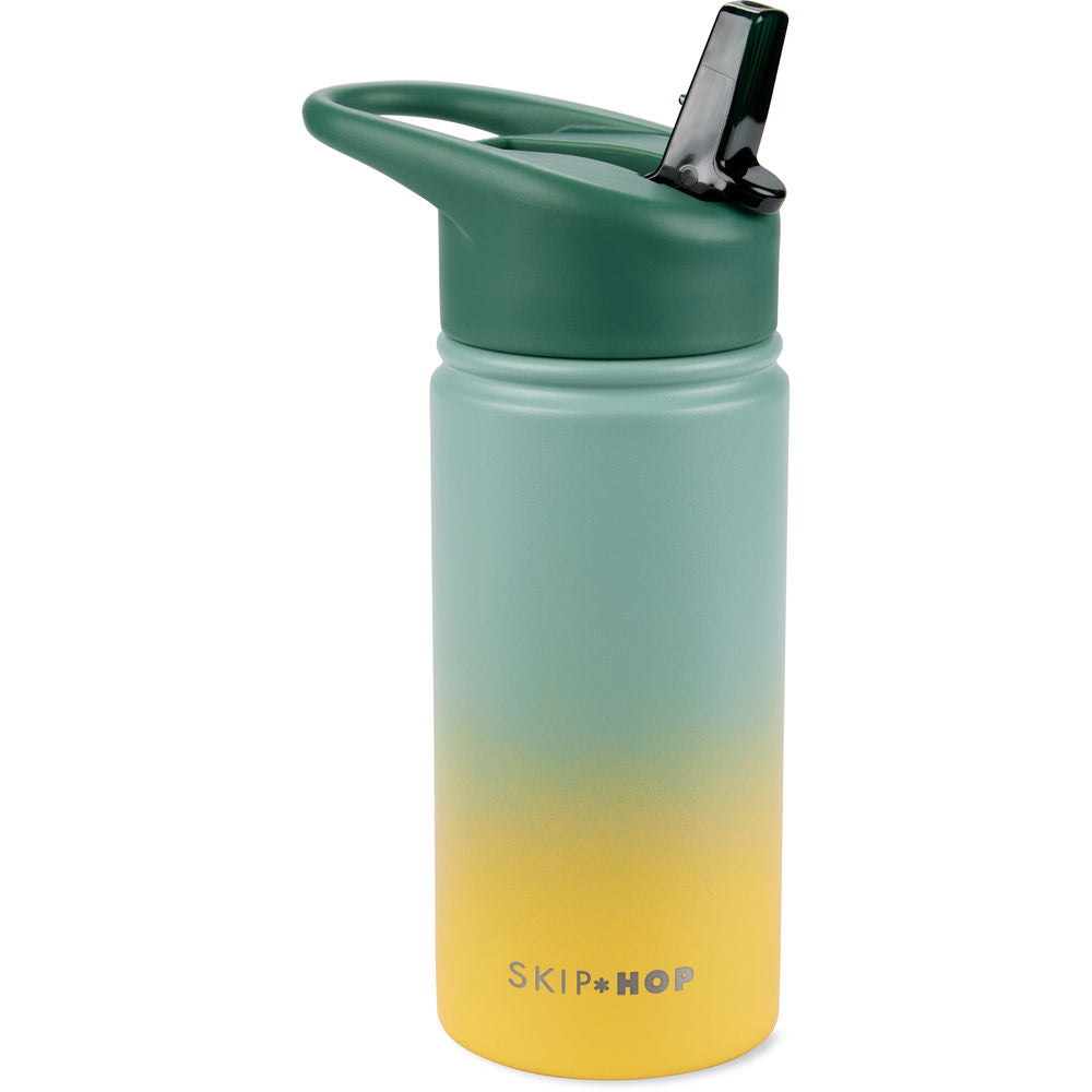 Ombre Green Wander Stainless Steel Water Bottle