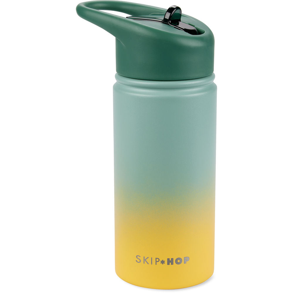Ombre Green Wander Stainless Steel Water Bottle