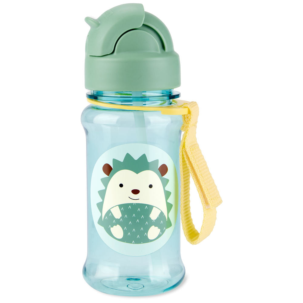 Zoo Tritan Renew Straw Bottle - Harper Hedgehog