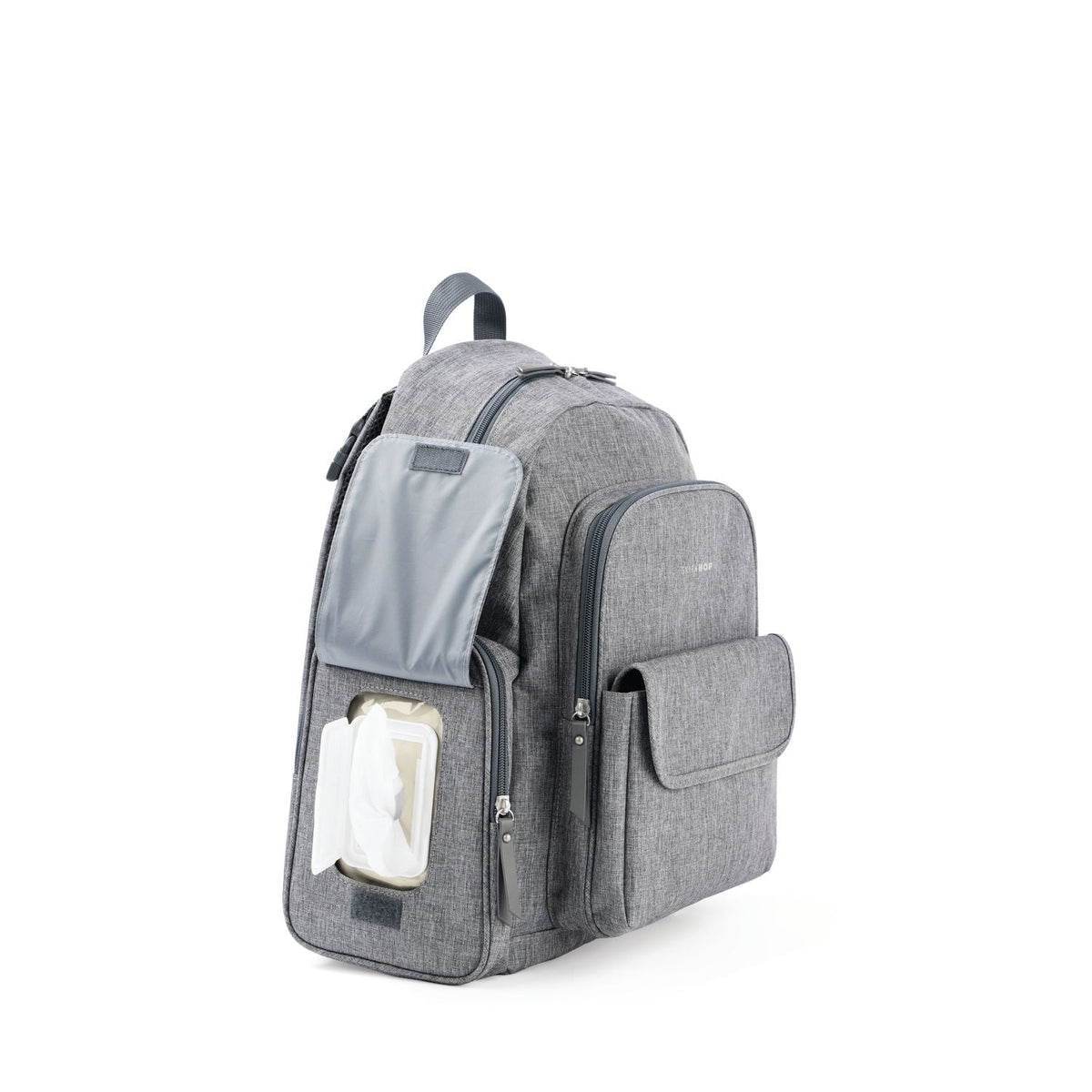 Luna Nappy Backpack - Heather Grey