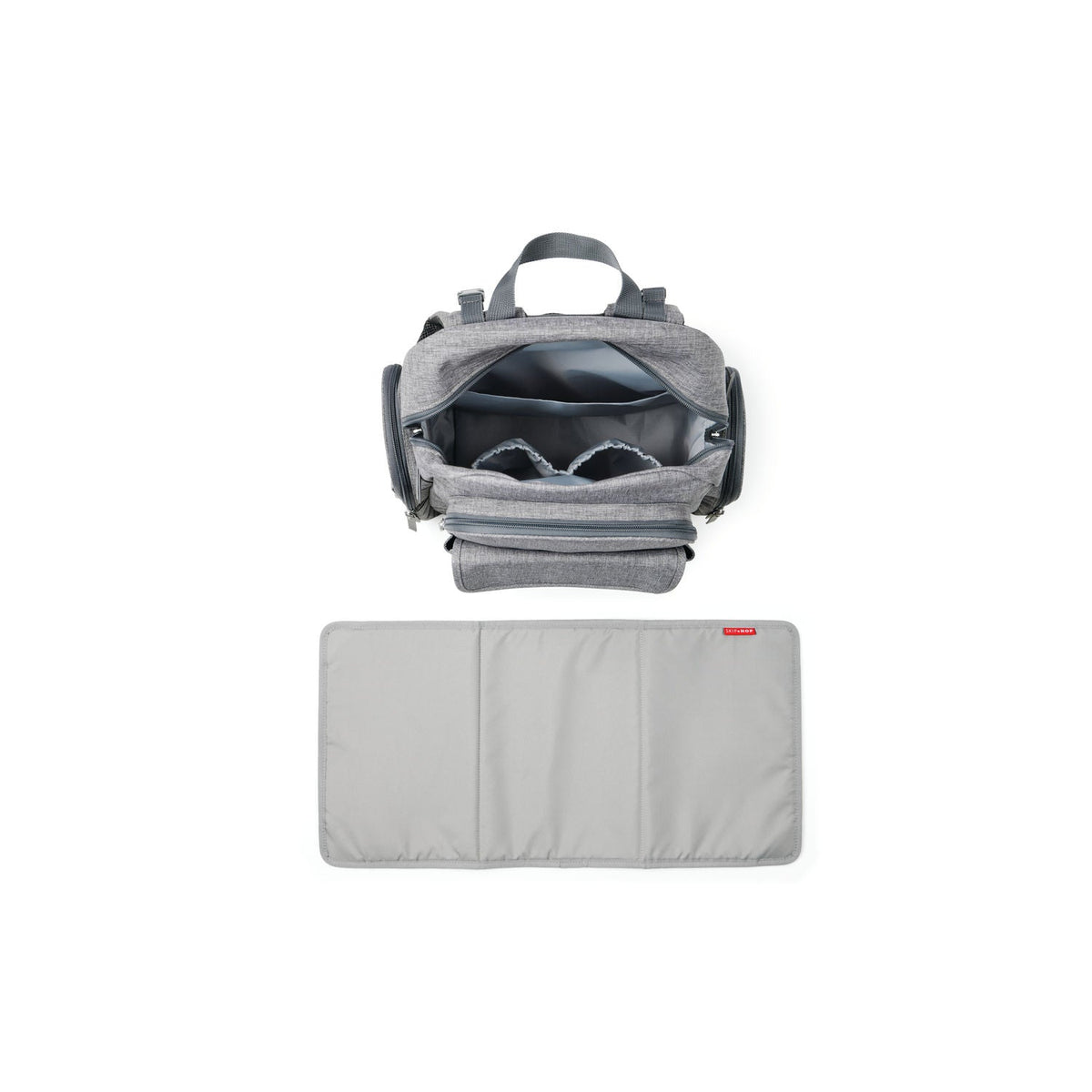 Luna Nappy Backpack - Heather Grey
