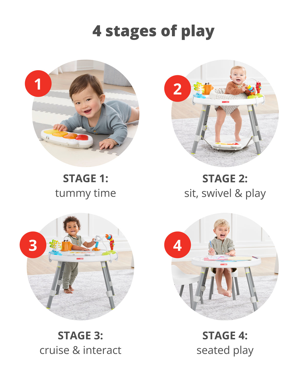 Explore & More 3 Stage Activity Centre