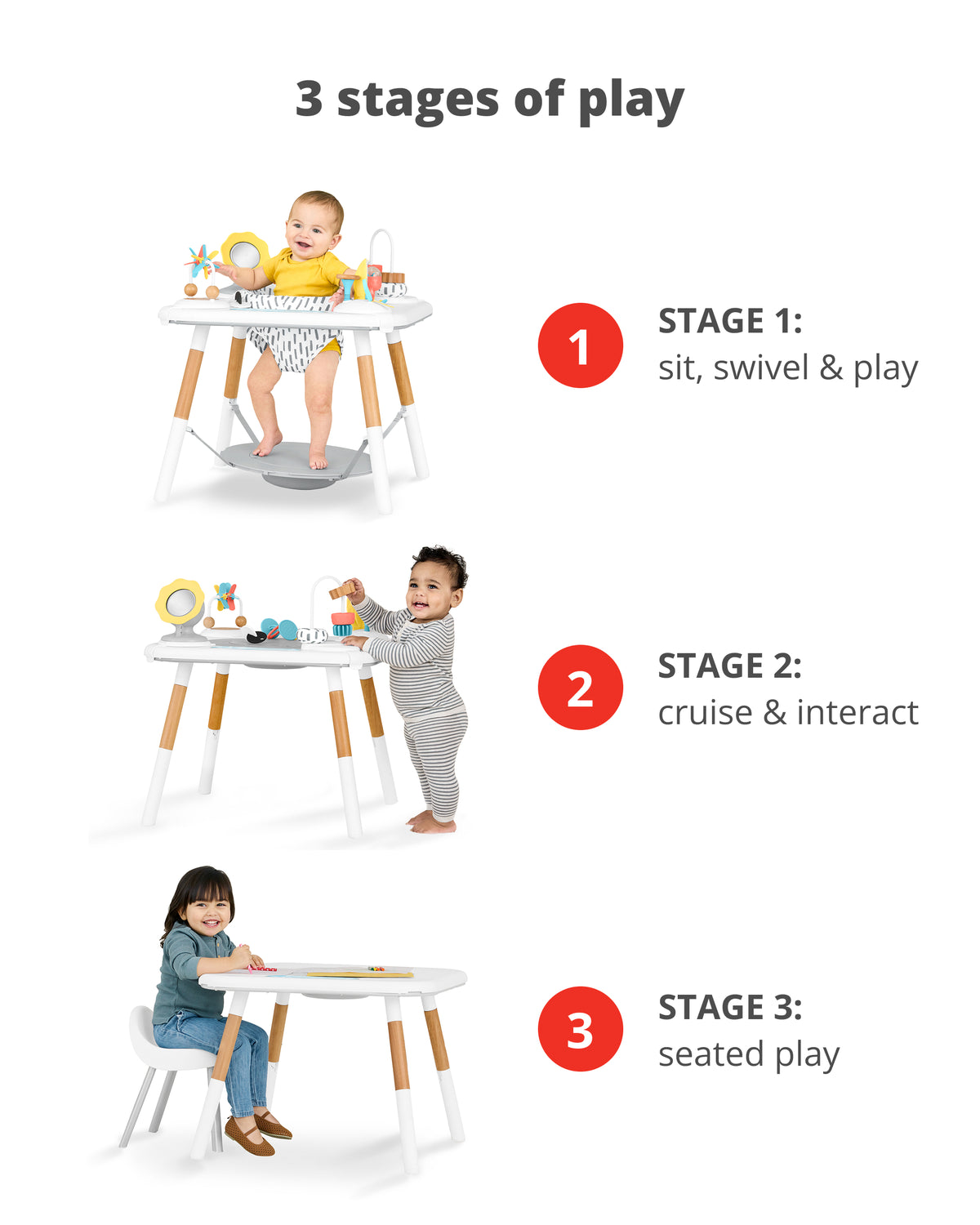 Montessori Discoverosity 3-Stage Activity Centre