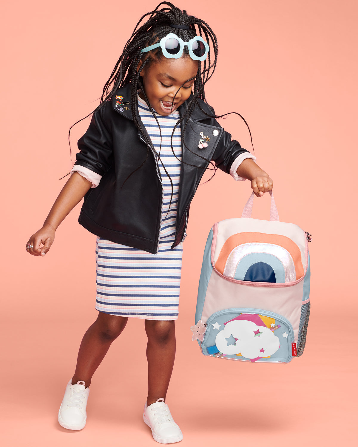 Spark Style Big Kid Backpack - Rainbow