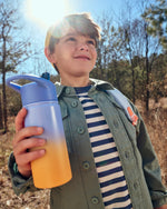 Wander Stainless Steel Water Bottle - Ombre Blue