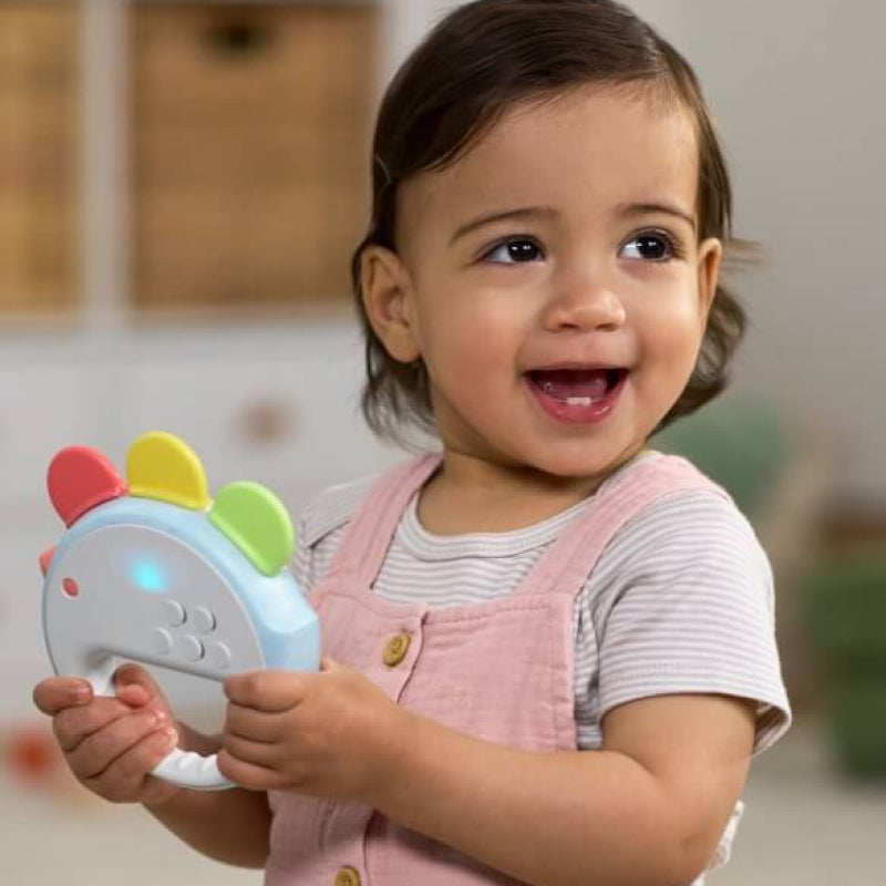 Skip Hop Feelin' Clucky Musical Tambourine