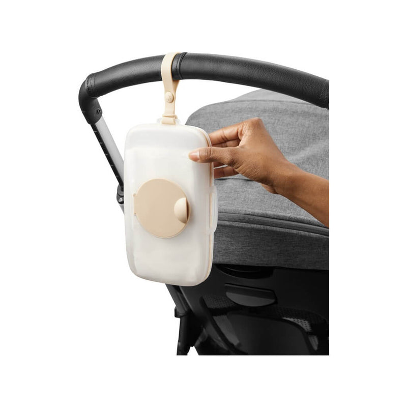 Skip Hop Grab & Go Snug Seal Wipes Case - Oat