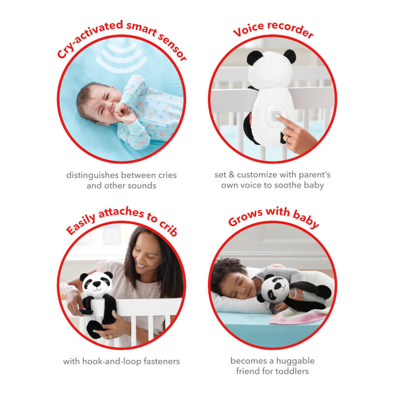 Skip Hop Cry Activated Soother - Panda