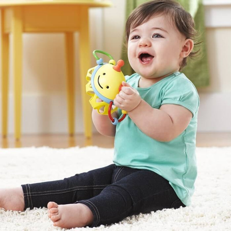 Explore & More Roll Around Rattle - Bee