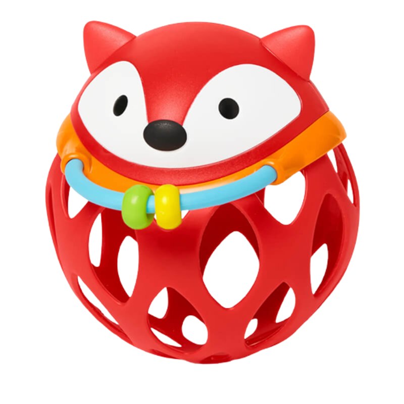 Skip Hop Explore & More Roll-Around Rattles - Fox