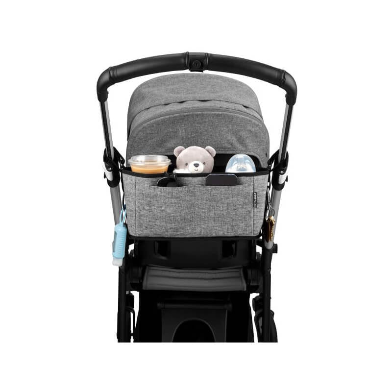 Grey Melange Grab & Go Ultra Stroller Organiser