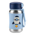 Rocket Spark Style Stainless Steel Straw Bottle 350ml