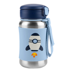 Spark Style Stainless Steel Straw Bottle - Rocket